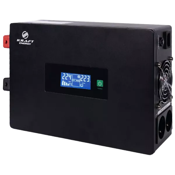 Kraft KRF-SAVR1000VA/1kW-12V Інвертор високочастотний