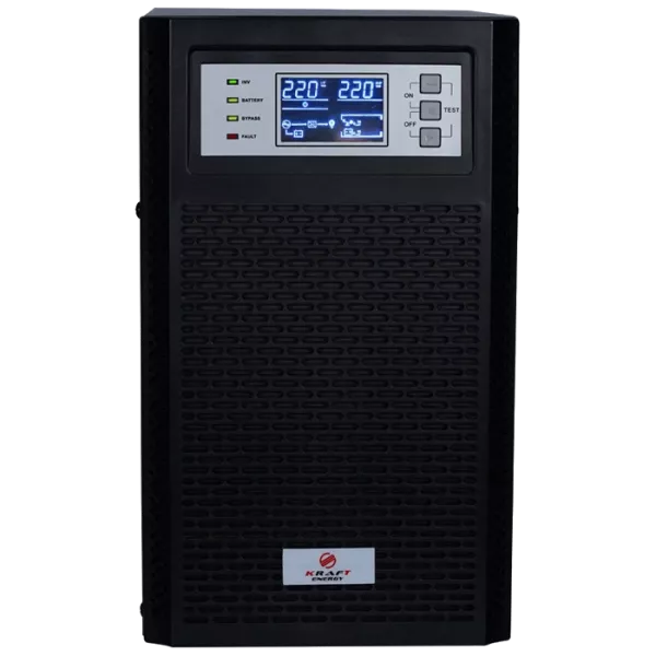 Kraft KRF-T10KVA/10KW(LCD)Ex Pro Online Джерело безперебійного живлення