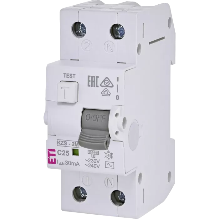 ЕТІ KZS-2M C 25/0.03 10kA Дифавтомат