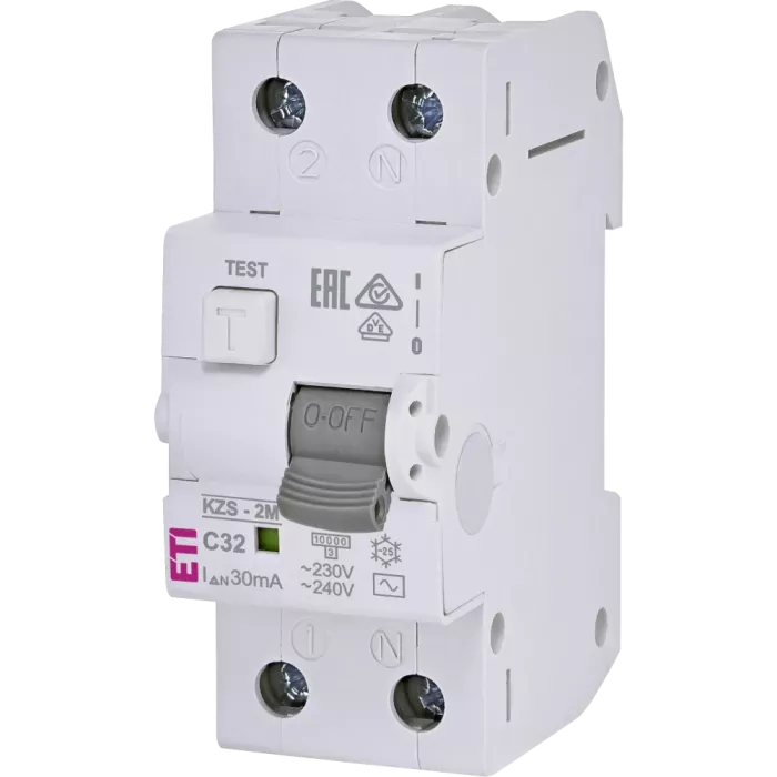 ЕТІ KZS-2M C 32/0.03 10kA Дифавтомат
