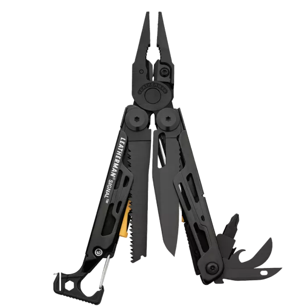 LEATHERMAN SIGNAL BLACK Мультиінструмент, синтетичний чохол
