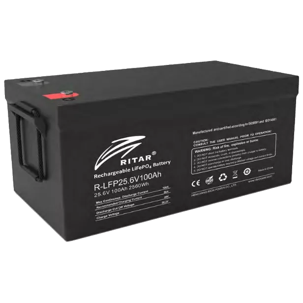 Ritar R-LFP25.6V100AH G1 Літієва акумуляторна батарея
