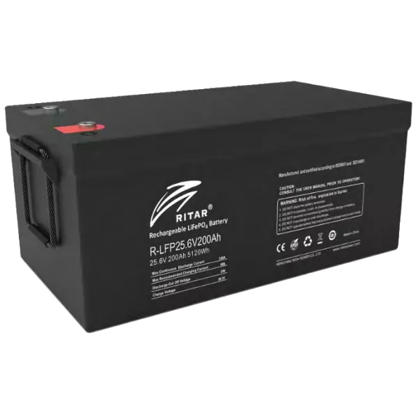 Ritar R-LFP25.6V200AH G1 Літієва акумуляторна батарея