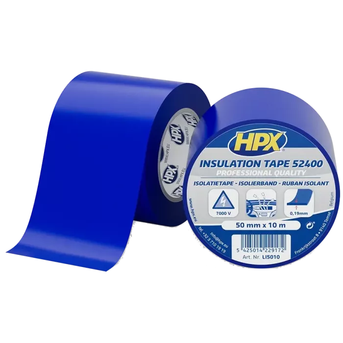 HPX LI5010 52400 50мм x 10м Лента ПВХ изоляционная