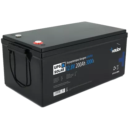 Merlion LiFePO4 12.8V 200AH Акумуляторна батарея
