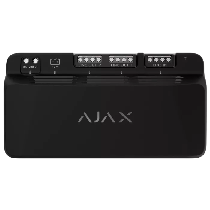 Ajax Superior LineSupply (75W) Fibra black Блок живлення