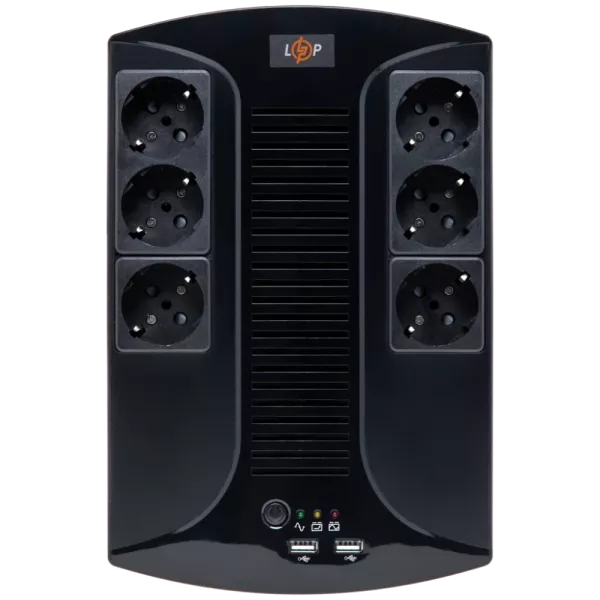 Logicpower LP 650VA-6PS (455Вт) Джерело безперебійного живлення