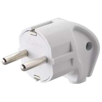 Makel Вилка з заземленням кутова 