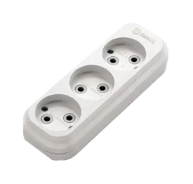 Makel Колодка 3 гнізда без заземлення 