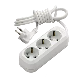 Makel Подовжувач 3х3м із заземленням 