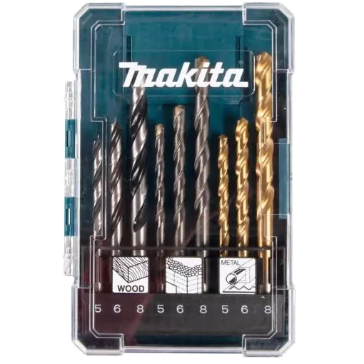 Makita (D-71962) Комбінований набір свердел 9 шт