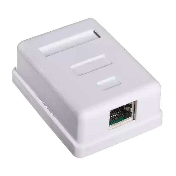 Hypernet MB-STP1 Розетка 1 порт екранована RJ45 STP біла
