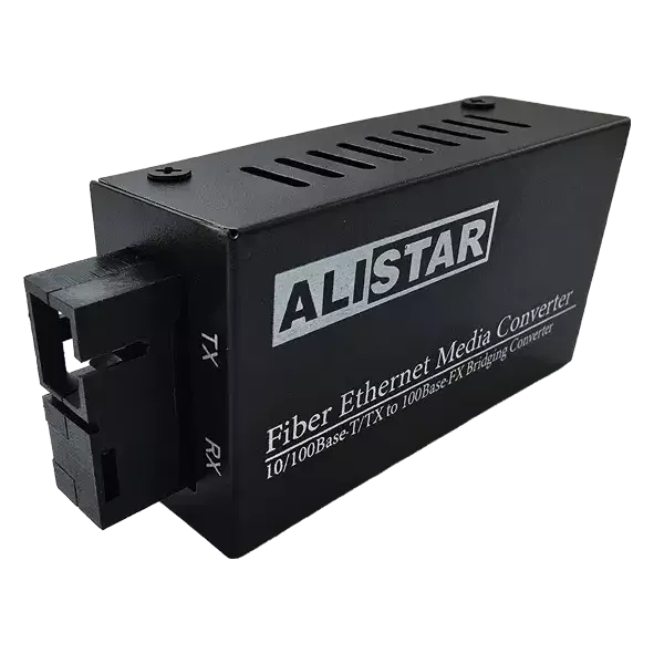 100BASE-FX 1SM WDM SC 20KM TX1310/RX1550nm Медіаконвертор mini