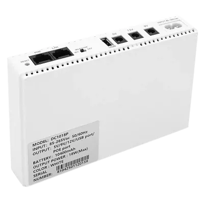 MERLION ML-DC1018P-W 18W ДБЖ для роутерів/комутаторів