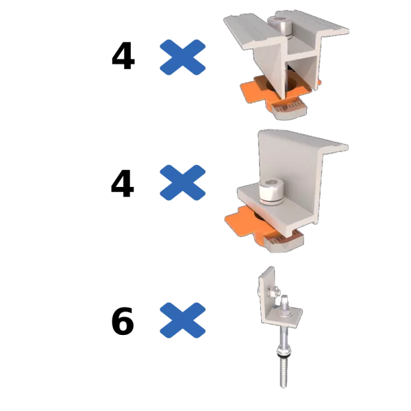 MetalTile III Комплект кріплень до металочерепиці