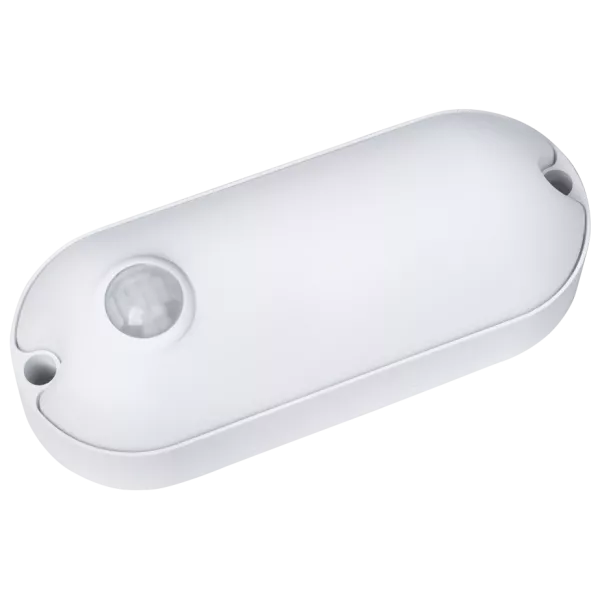 20Вт 1800Lm AC165-265V 6500K (овал) з датчиком руху Світлодіодний світильник