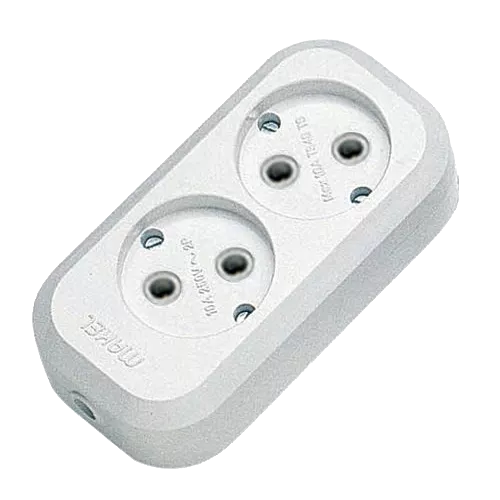 Makel MGP101 Колодка 2 гнізда без заземлення