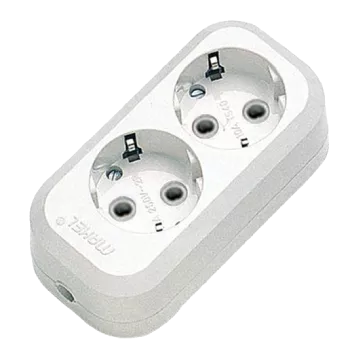 Makel MGP111 Колодка 2 гнізда з заземленням