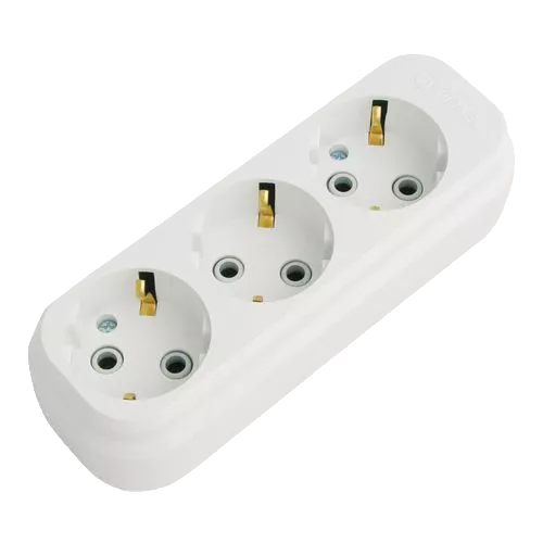 Makel MGP131 Колодка 3 гнізда з заземленням