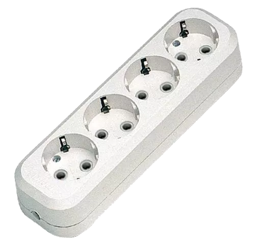 Makel MGP151 Колодка 4 гнізда з заземленням