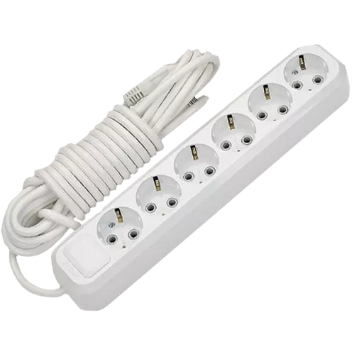 Makel Подовжувач 6x2м з заземленням 