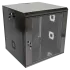 19"12U, 600х500х640 мм Шкаф акриловое стекло, черный