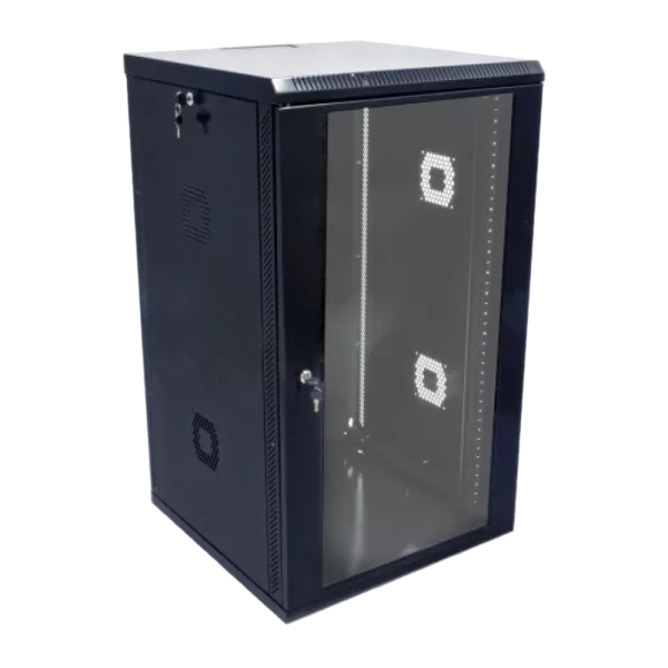 21U Шафа 19", 600х600х1040мм (Ш*Г*В), акрилове скло