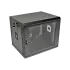 9U Шкаф 19" , 600х500х507 мм (Ш*Г*В), акриловое стекло, черный