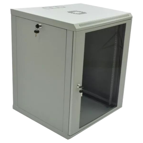 15U 600х600х773 мм акрилове скло сіра Шафа