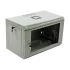 19" 6U Шкаф, 600x350x373мм (Ш*Г*В), эконом,акриловое стекло, серый