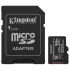 Kingston MICRO SDXC 64GB UHS-I W/ADAPTER Модуль флеш-пам'яті