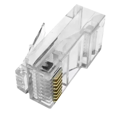 RITAR PREMIUM PLUS RJ-45 8P8C Cat-5 (100 шт) Коннектор (позолоченные контакты)