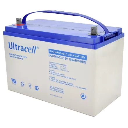 Ultracell UCG100-12 100А*г 12В гелева Свинцево-кислотна акумуляторна батарея