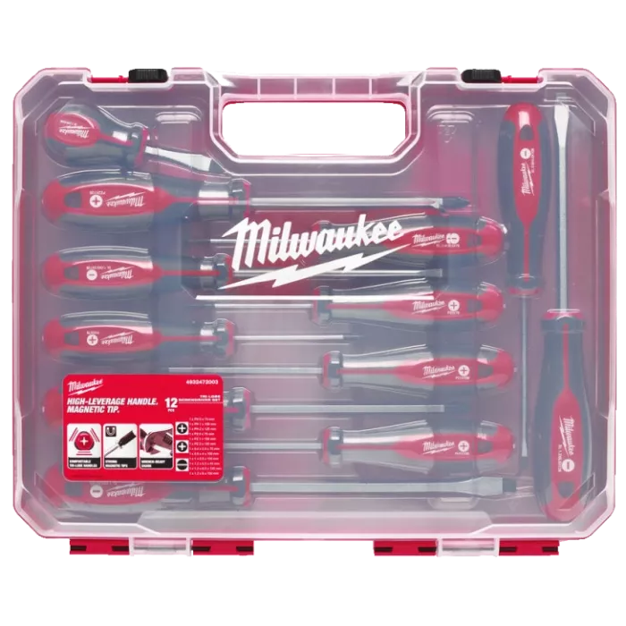 MILWAUKEE (12шт) Набір викруток