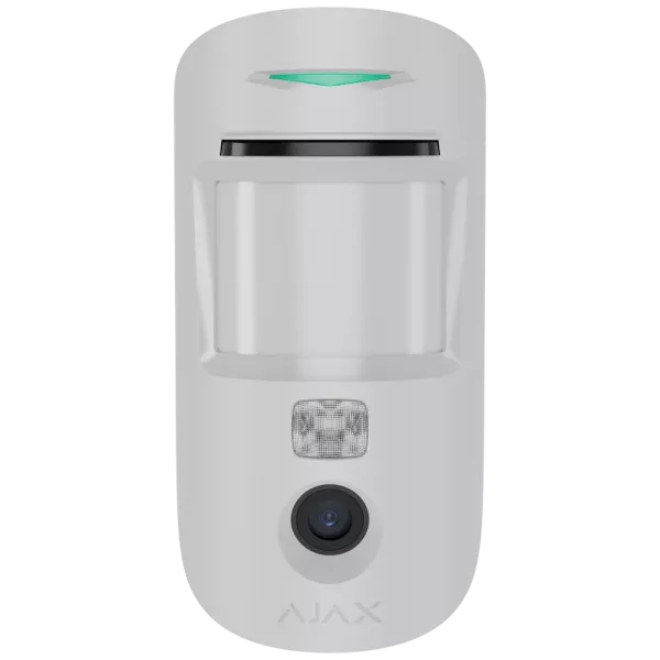 Бездротовий сповіщувач руху з камерою Ajax Superior MotionCam AM (PhOD) white Jeweller