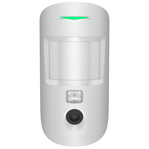 Бездротовий сповіщувач руху з камерою Ajax Superior MotionCam HD (PhOD) white Jeweller