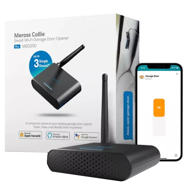 Meross MSG200HK(EU) Розумний пристрій відкриття гаражних дверей (на 3 двері)