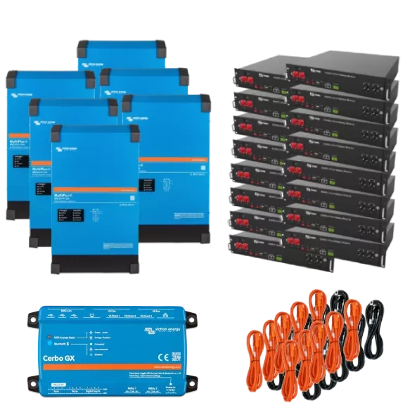 VictronEnergy MultiPlus-II + Dyness 24кВт 48кВт*г Система безперебійного живлення трифазна