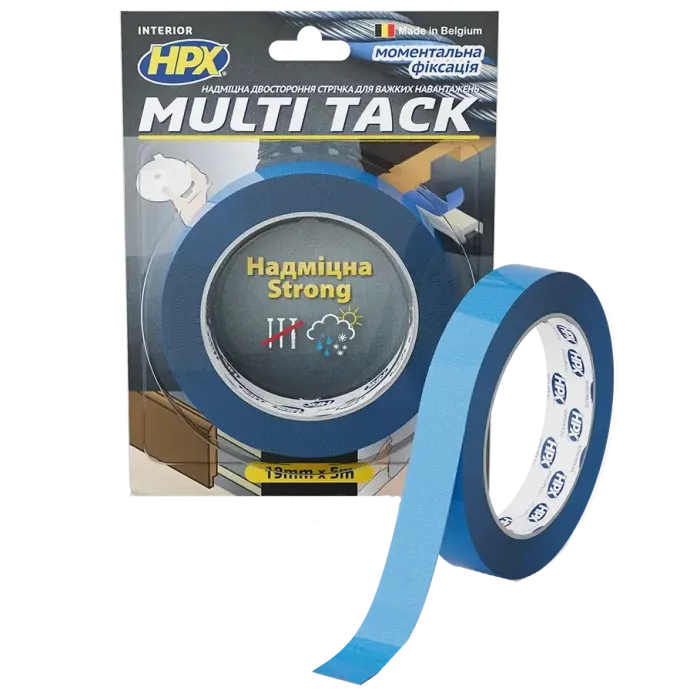 HPX MTT1905 MULTI TACK 19мм х 5м Лента двухсторонняя