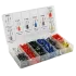 (E0508w-200, E7508g-200, E1008r-200, E1508bl-250, E2508b-250, E4009g-50, E6012y-25, E1012r-25) Набір клем/наконечників 1200шт