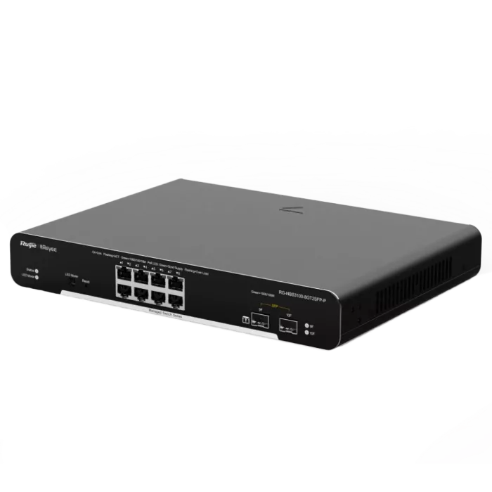 Ruijie RG-NBS3100-8GT2SFP-P 8-портовий гігабітний L2 керований комутатор POE