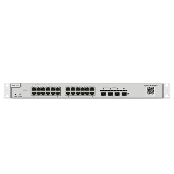 Ruijie RG-NBS3200-24GT4XS-P-V2 L2+ 10G POE Комутатор 24 порти керований
