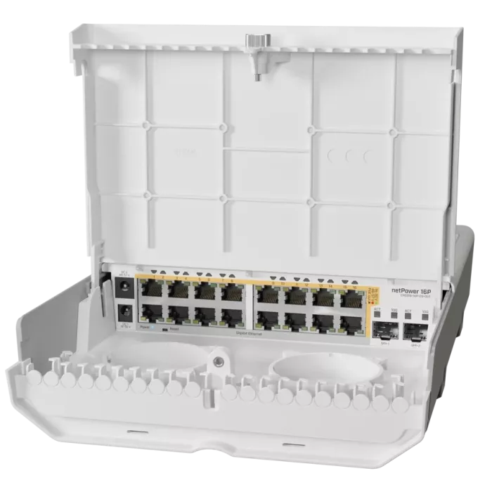 Mikrotik netPower Lite 16P (MTP250-53V47-OD) Коммутатор 16 портов управляемый