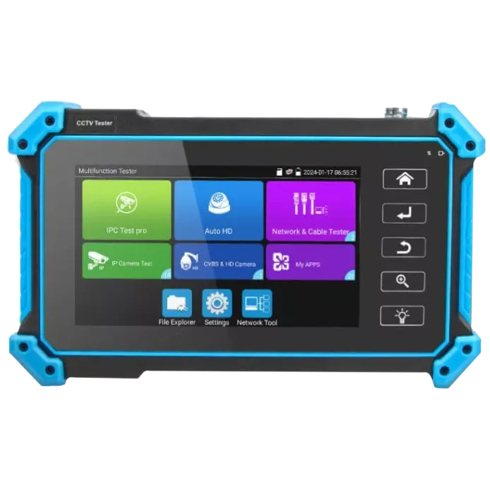 NOYAFA NF-IPC715 IP, аналог, HD-Coax, HDMI, VGA Тестер камер видеонаблюдения