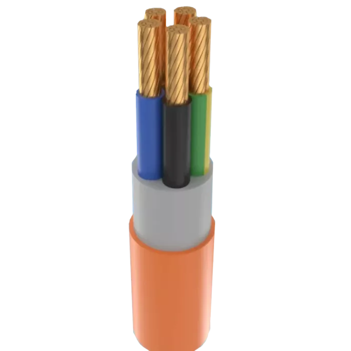 HXH-FE180/Е90-O 5х4 RE-0.6/1 kV(бухта 100 м)(NKK) Кабель Мега-Кабель