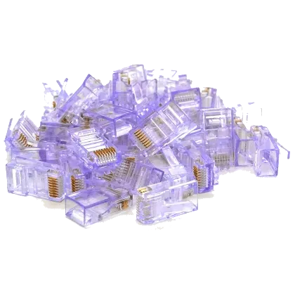Merlion RJ-45 8P8C UTP Cat-5 (100 шт/уп.) Q100 Violet Конектор