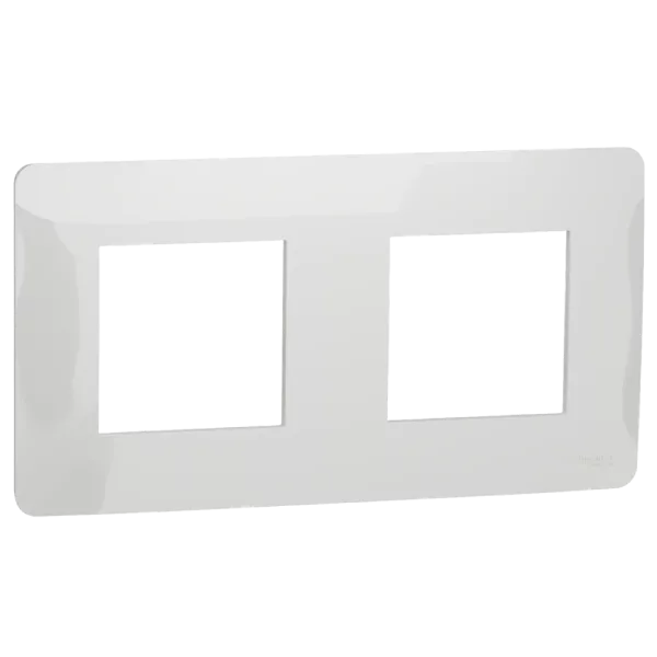 Schneider Electric New Unica NU200418 Рамка 2-постова, біла