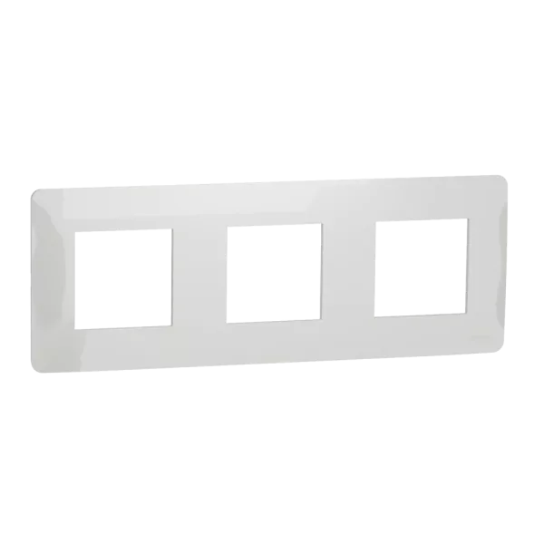 Schneider Electric New Unica NU200618 Рамка 3-постова, білий