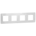 Schneider Electric New Unica NU200818 Рамка 4-постовая, белая