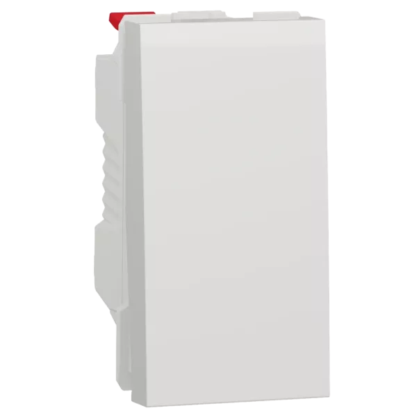 Schneider Electric New Unica NU310118 Вимикач 1-клавішний схема 1, 10А, 1 модуль білий